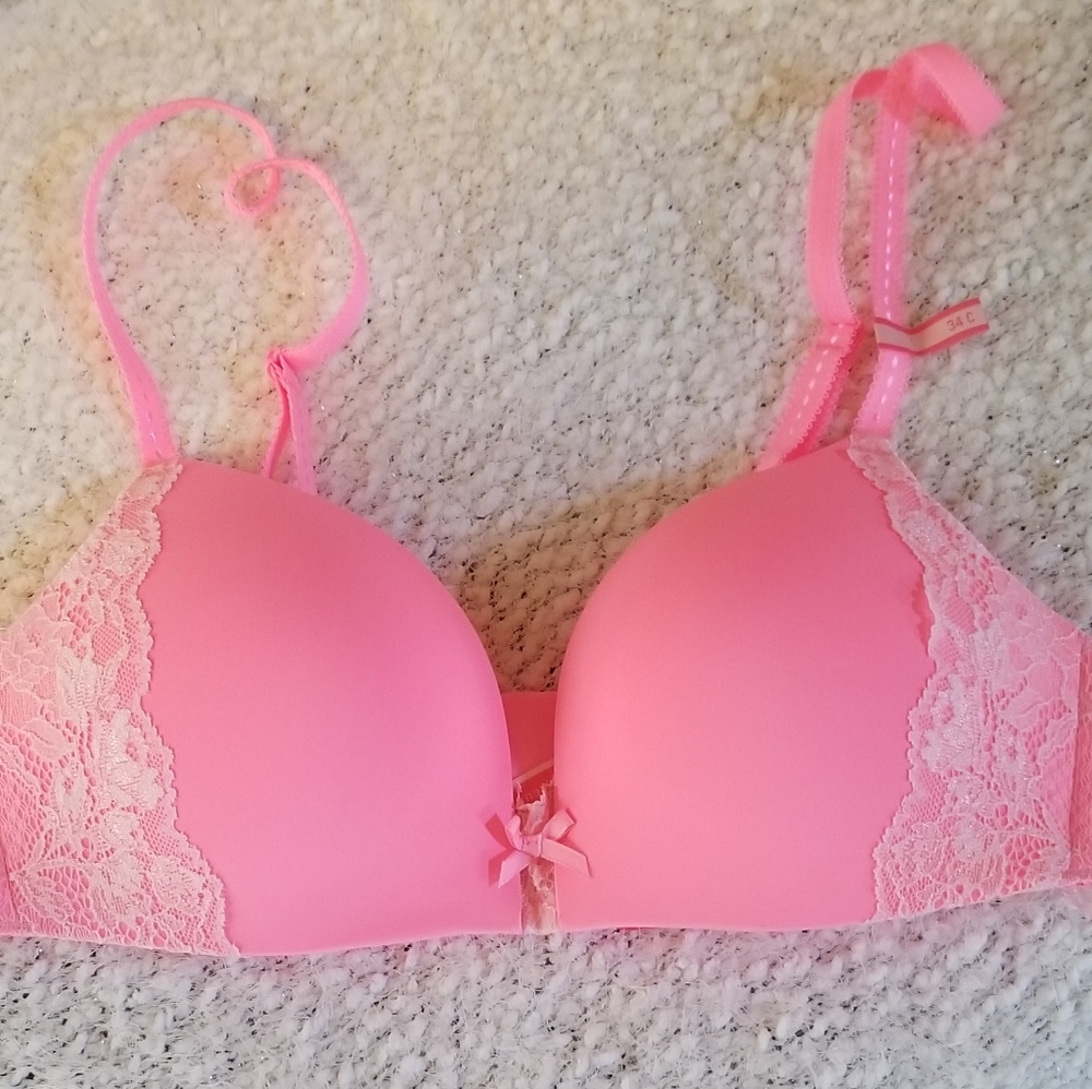 NWT uncommon sense 34C pushup bra wireless